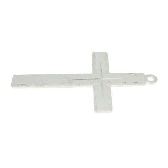TRU KAY 925 Sterling Silver Vintage Cross Religious Pendant - Picture 5 of 7
